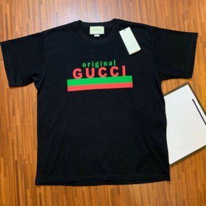 "Original Gucci" print oversize T-shirt